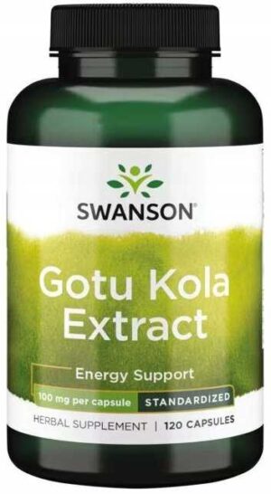SWANSON - GOTU KOLA EXTRACT 120 kaps EKSTRAKT