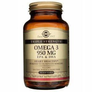 Solgar, Triple Strength Omega-3 950 mg - 50 kaps