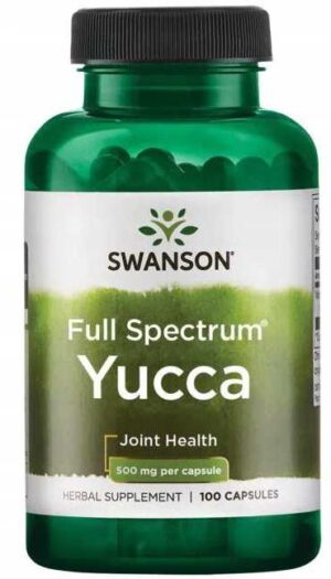 Swanson - YUCCA ROOT 500 mg 100 kaps JUKKA korzeń