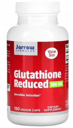 GLUTATHIONE Reduced 500mg 150 kaps JARROW FORMULAS