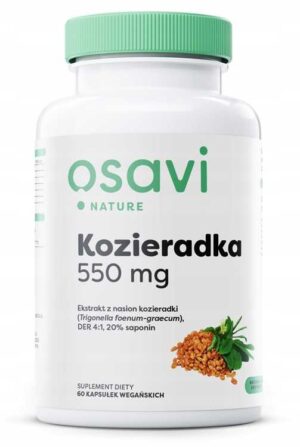 KOZIERADKA EKSTRAKT 550 mg - 60 kaps - FENUGREEK