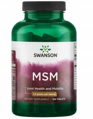MSM - siarka organiczna 1500 mg 120 tab SWANSON