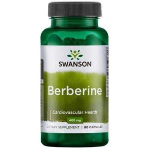 BERBERINE 400 mg 60 kapsułek BERBERYNA Swanson