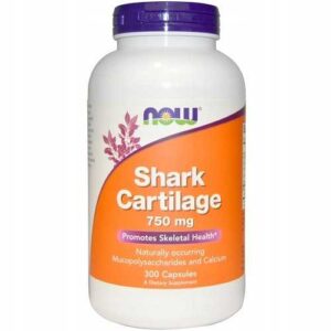 Now Foods SHARK CARTILAGE 300 kap CHRZĄSTKA REKINA