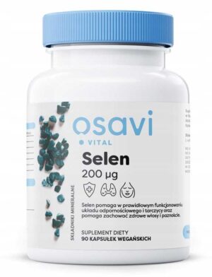 Selen 200mcg - 90 vegan kaps L-SELENOMETIONINA