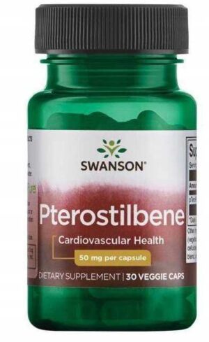 PTEROSTILBENY 30 kapsułek PTEROSTILBENE Swanson
