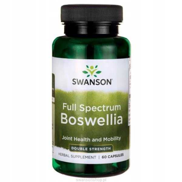 BOSWELLIA 800mg SWANSON 60 kapsułek Duble Strength