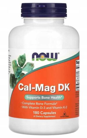 Cal-Mag DK - WAPŃ MAGNEZ Witamina D3 + K2 180kaps