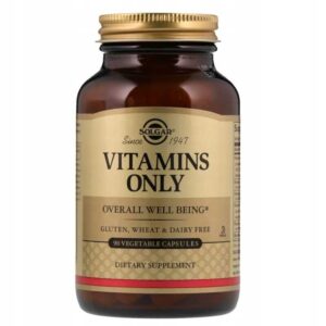 Solgar, Vitamins Only 90 kaps Witaminy Kompleks
