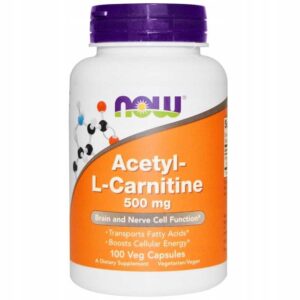 ALC ACETYL L-KARNITYNA 500 mg 100 kaps ALCAR