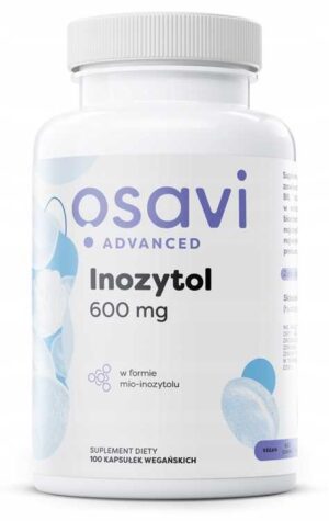 INOZYTOL 600 mg 100 kapsułek INOSITOL Witamina B8