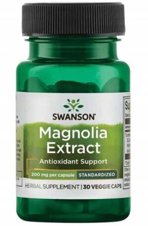 MAGNOLIA EXTRACT 30 kaps SWANSON Ekstrakt Magnolii
