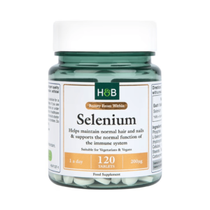 SELEN 200 mcg 120 tabletek Holland & Barrett L-SELENOMETIONINA