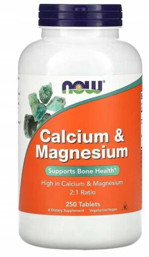 Calcium & Magnesium - 250 tab - WAPŃ + MAGNEZ