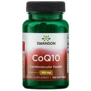 CoQ10 KOENZYM Q10 Q-10 100 mg 100 kaps SWANSON