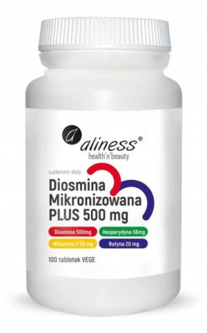 Aliness, Diosmina mikronizowana 500 mg 100 tab
