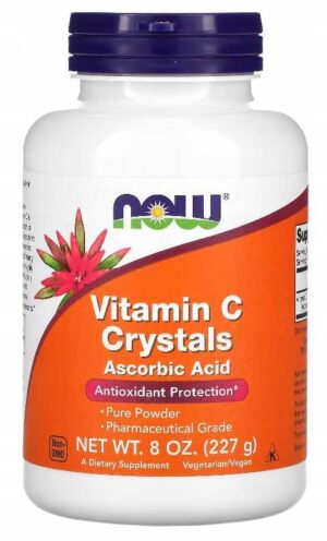 NOW Foods WITAMINA C - VITAMIN C 227g CRYSTALS