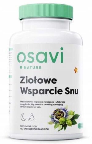 Ziołowe Wsparcie Snu (Bez Melatoniny) 120 kaps SEN