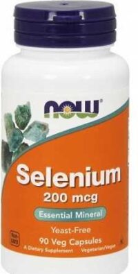 SELEN BEZDROŻDŻOWY 200mcg 90kap L-SELENOMETIONINA