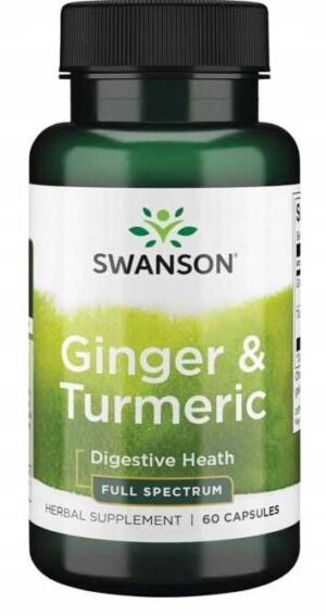 Ginger & Turmeric - 60 kaps - IMBIR & KURKUMA