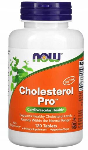 CHOLESTEROL PRO TABLETKI 120 tab BERGAMOTKA SOSNA
