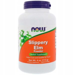 NOW FOODS, SLIPPERY ELM 113 gram WIĄZ CZERWONY