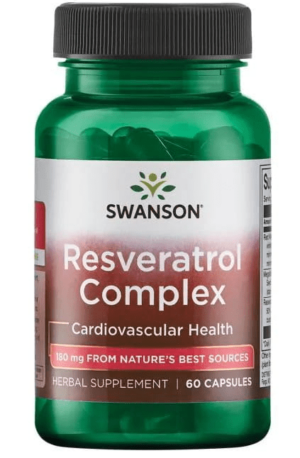 SWANSON - RESVERATROL COMPLEX - 60 kap RESWERATROL