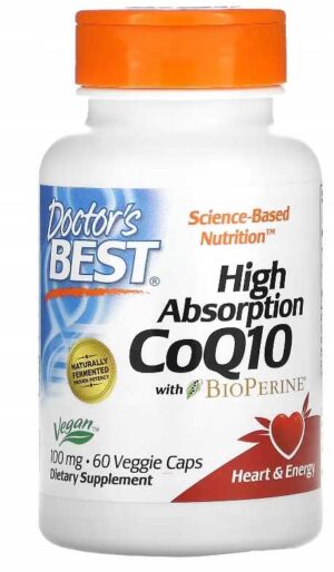 Doctor's Best - KOENZYM Q10 100 mg 60 kaps Q-10