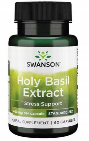 SWANSON HOLY BASIL EXTRACT 60 kap BAZYLIA ekstrakt