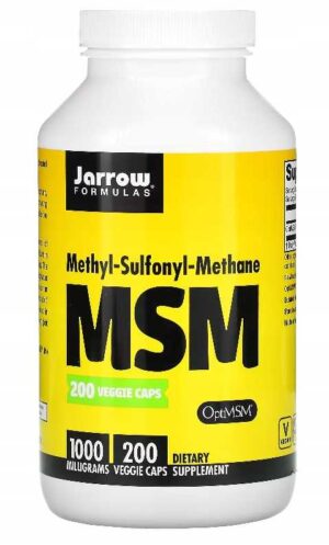 MSM - 1000 mg 200 kaps SIARKA ORGANICZNA OptiMSM