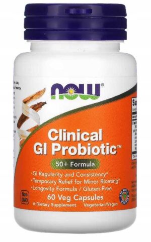 Clinical GI Probiotic 60 kapsułek - PROBIOTYK 50+