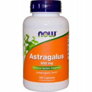 Now Foods, ASTRAGALUS 500 mg 100 kapsułek TRAGANEK