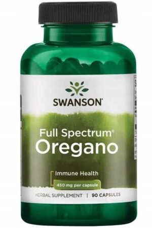Swanson Full Spectrum OREGANO 450mg 90 kap OREGANO