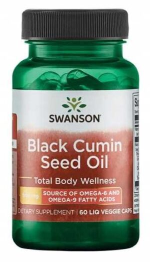 Swanson Black Cumin Seed Oil OLEJ Z CZARNUSZKI 60k