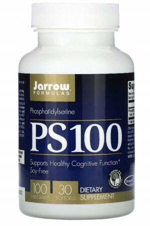 JARROW FORMULAS - FOSFATYDYLOSERYNA 100 mg 30 kaps