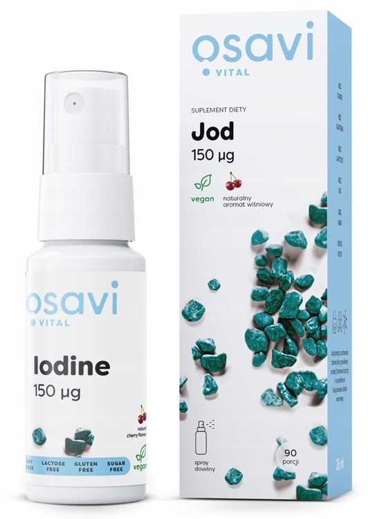 JOD - Spray Doustny 150mcg - Wiśnia - 26 ml