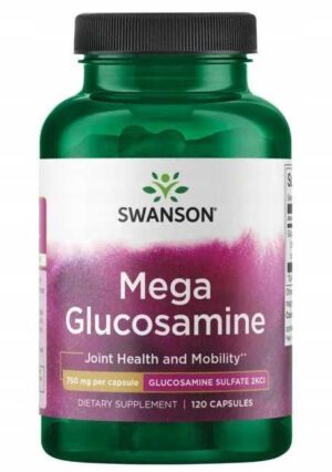 Mega GLUCOSAMINE 750mg 120 kaps GLUKOZAMINA