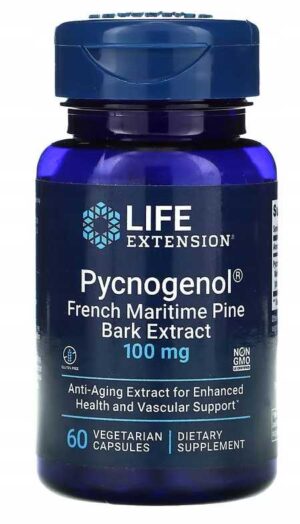 PYCNOGENOL French Maritime 100 mg 60 kaps LIFE EX