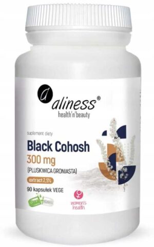 Aliness BLACK COHOSH Pluskwica 90 KAPSUŁEK