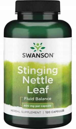 POKRZYWA Liść 120 kapsułek STINGING NETTLE LEAF