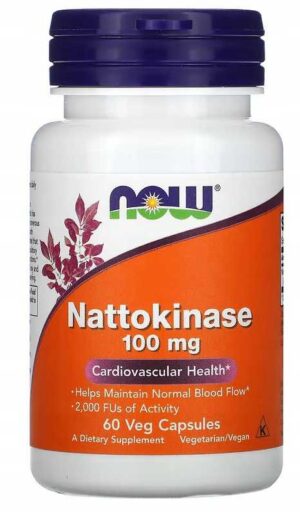 NOW Foods - NATTOKINASE 100 mg 60 kaps NATTOKINAZA