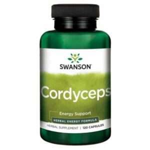 CORDYCEPS 600mg 120 kaps KORDYCEPS SWANSON