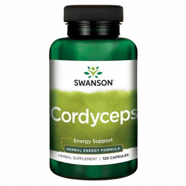 CORDYCEPS 600mg 120 kaps KORDYCEPS SWANSON