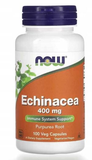 ECHINACEA - JEŻÓWKA PURPUROWA - Now Foods 100 kaps