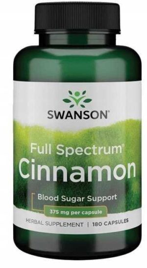 Full Spectrum Cinnamon 375mg 180 kaps - CYNAMON