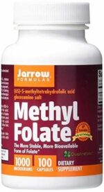 JARROW FORMULAS METHYL FOLATE 1000 mcg 100k FOLIAN