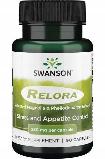 RELORA 90 kapsułek SWANSON Magnolia + Korkowiec