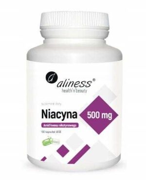 Aliness,Niacyna,Amid kwasu nikotynowego 500mg 100k