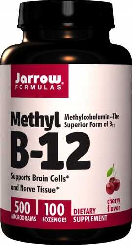 METHYL B-12, Metylokobalamina - 500 mcg 100 tab