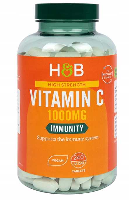 Witamina C 1000mg + Bioflawonoidy / 240 TABLETEK